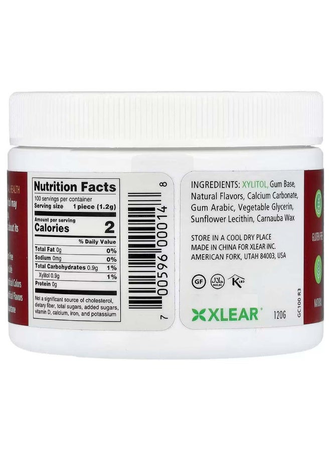 سبراي علكة ، قرفة طبيعية ، 100 قطعة - Image 2